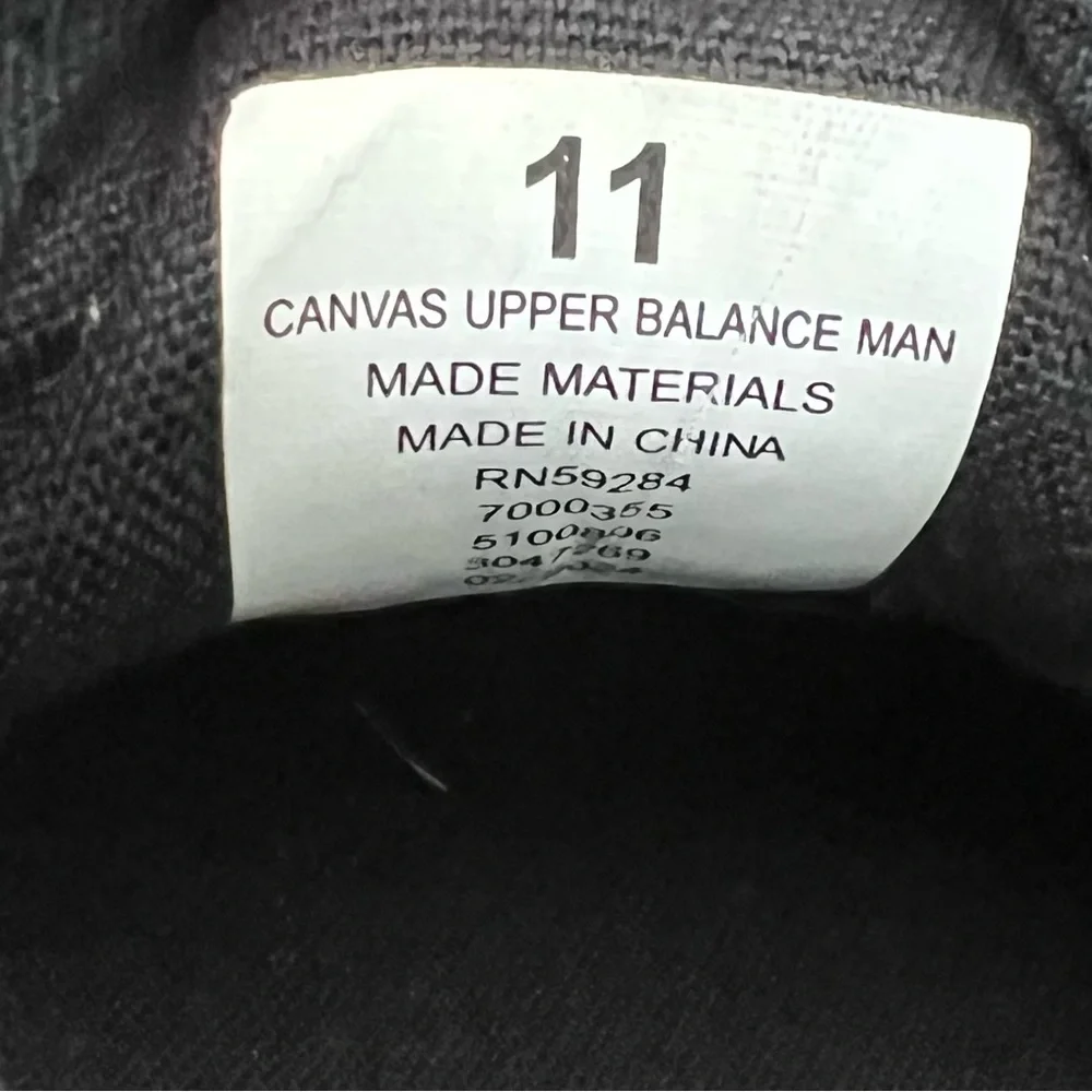 Children’s Place Kids Black Canvas Sneakers 11